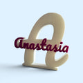 Personalised Freestanding Letter | Custom Name Initial | 3D Printed Gift